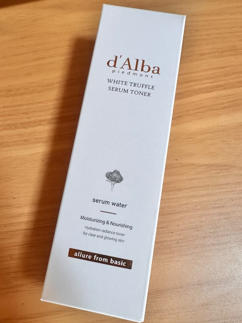 新品 ３種類 ダルバ d'Alba 美容液 化粧水 セラム トナー