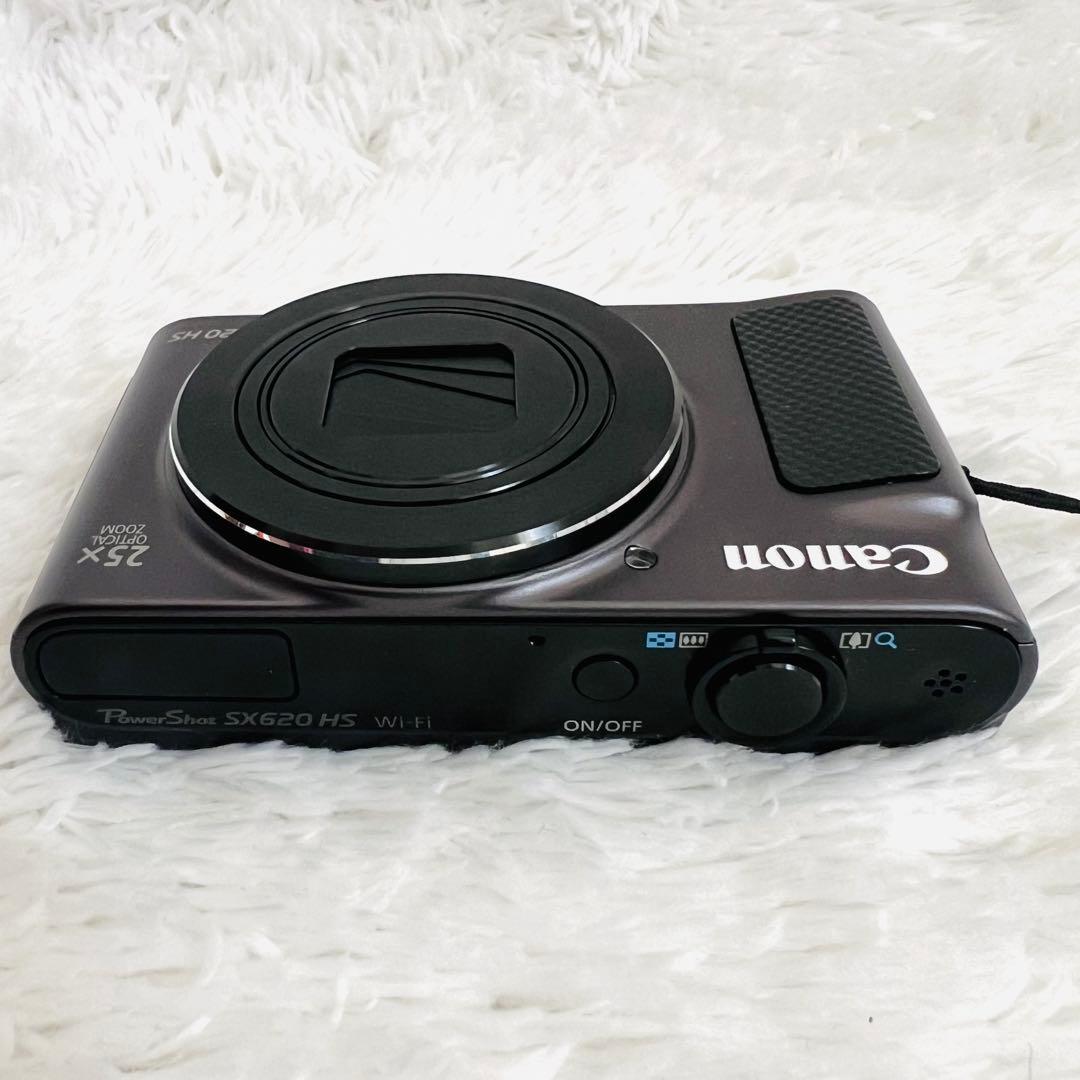 【美品】Canon PowerShot SX620 HS ブラックWiFi対応