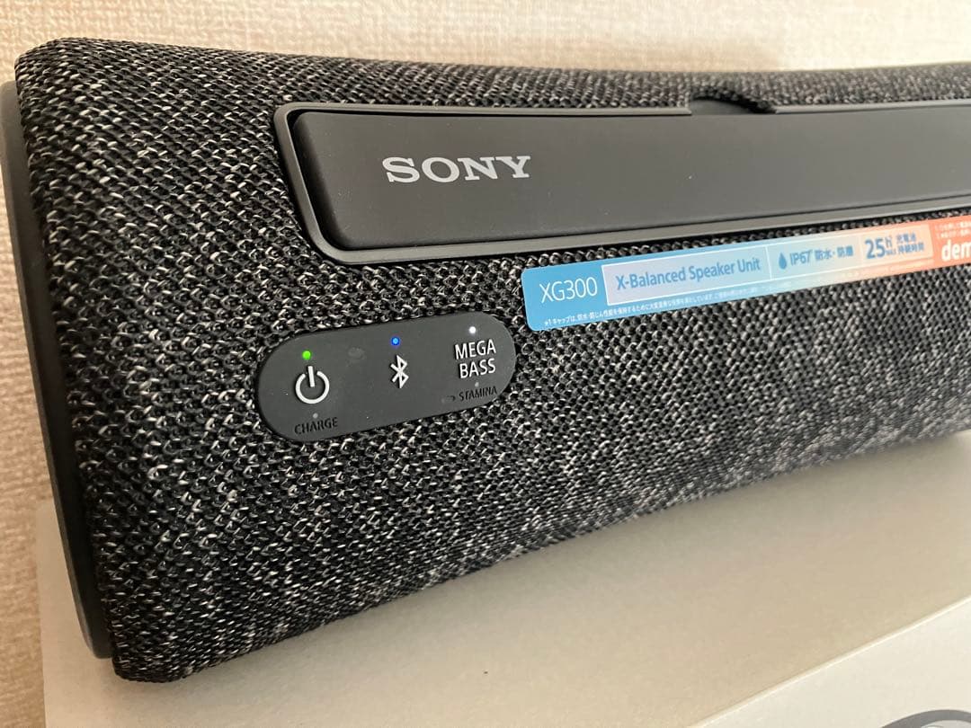 SONY XG300 ワイヤレススピーカー ブラック ソニー　黒