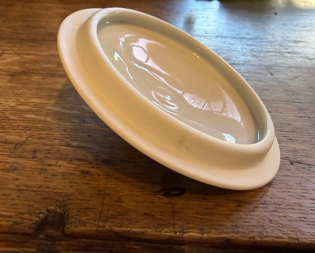 本日SALE 美品　フランス食器　スピエール　蓋のみ　バラ