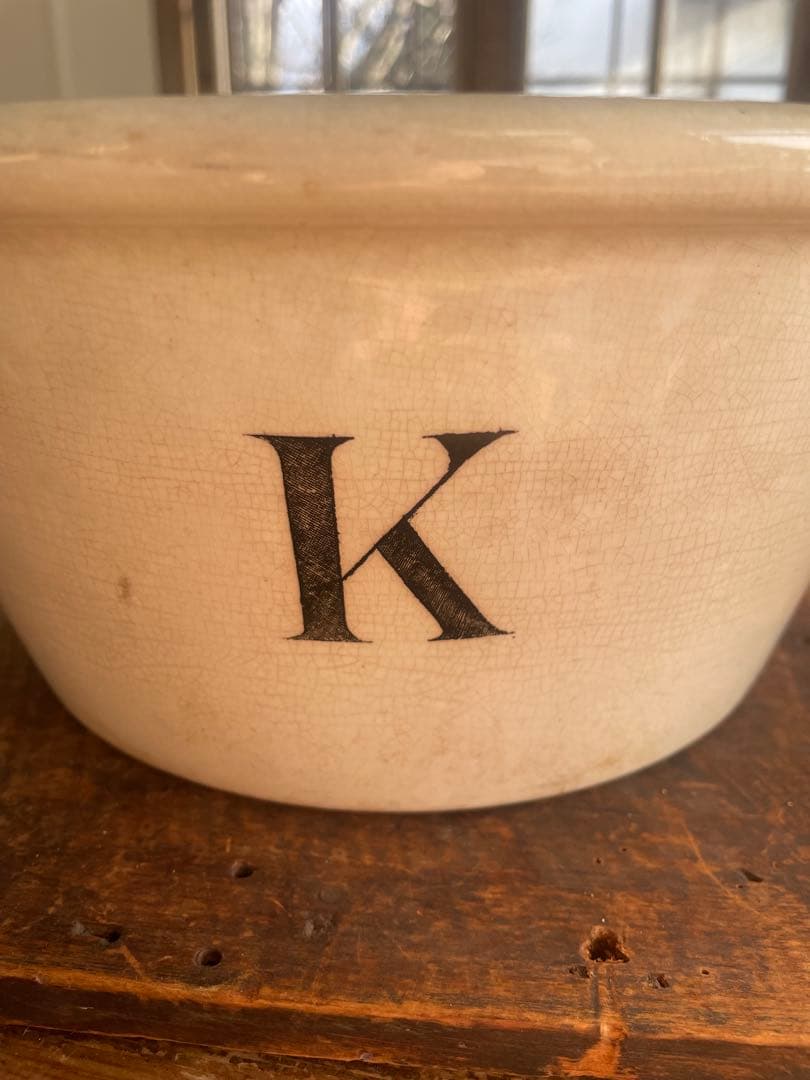超激レア　『K』 bowl イギリスアンティーク