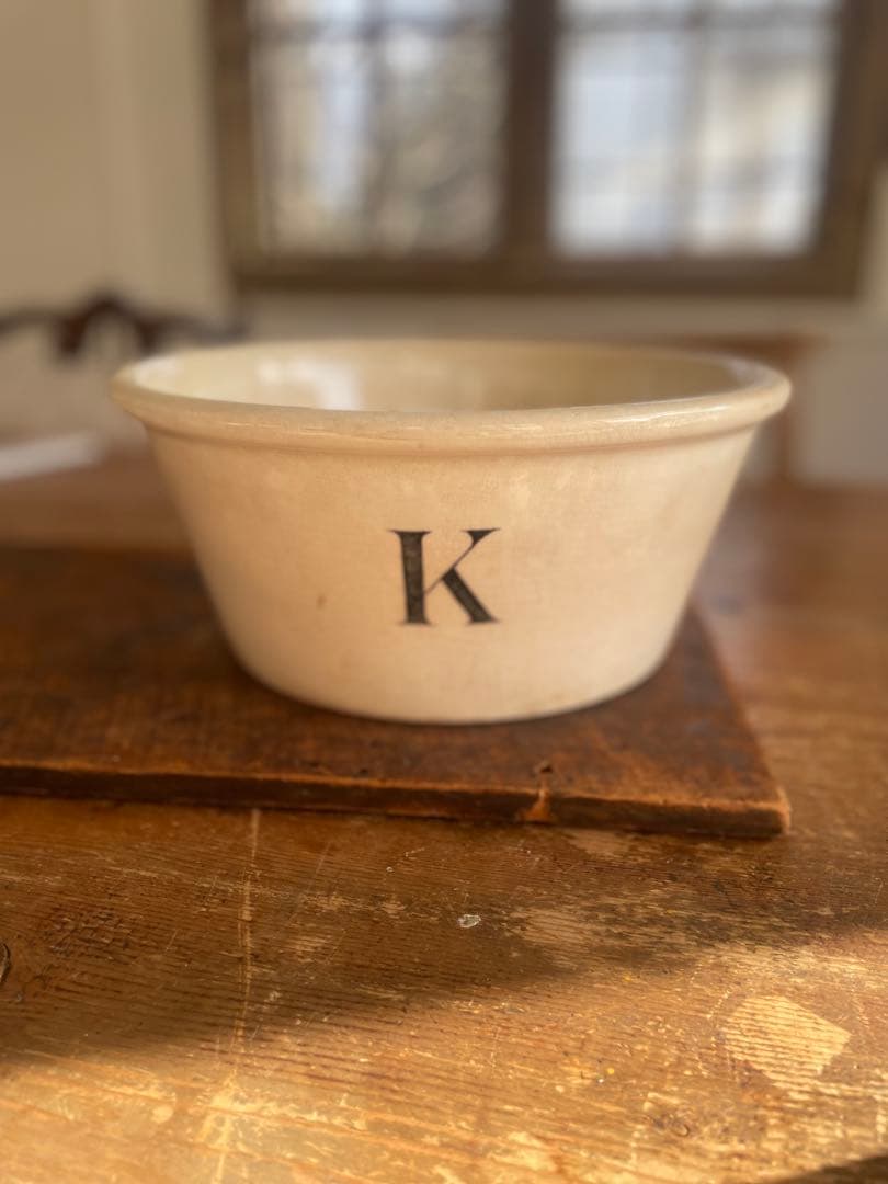 超激レア　『K』 bowl イギリスアンティーク