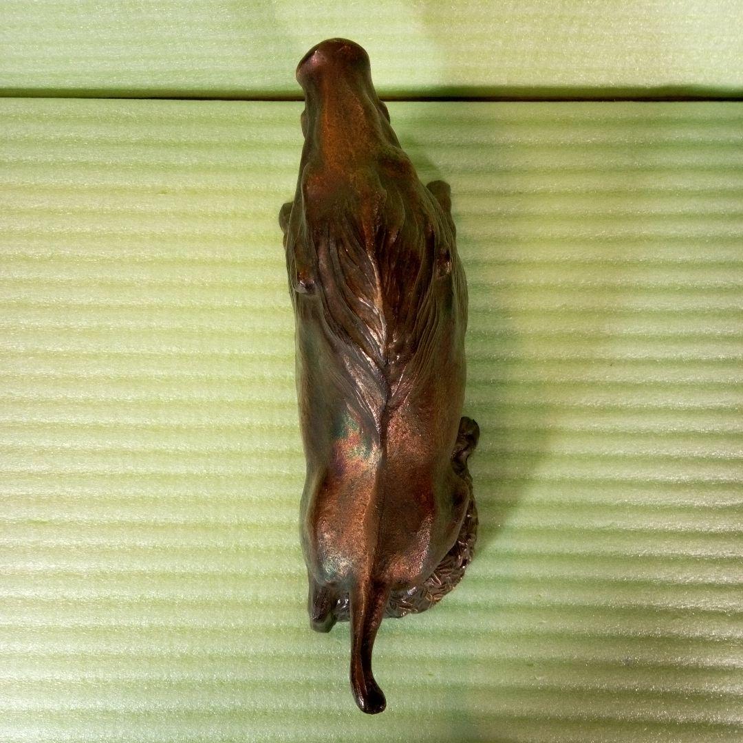鉄の猪　イノシシ　猪　Wild boar　置物　金属工芸　インテリア