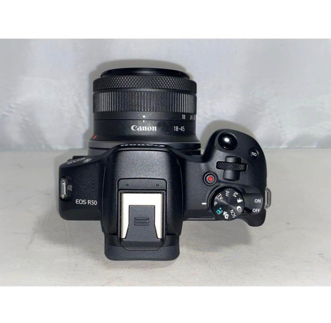 Canon EOS R50 ミラーレスカメラ 18-45mmレンズ付き