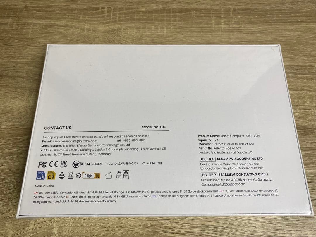 ✨ Android14 タブレット 10.1インチ 64GB 新品