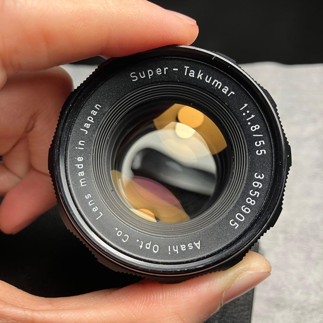 整備済 PENTAX SP レンズ55 1.8 付き フィルムカメラ 実用品