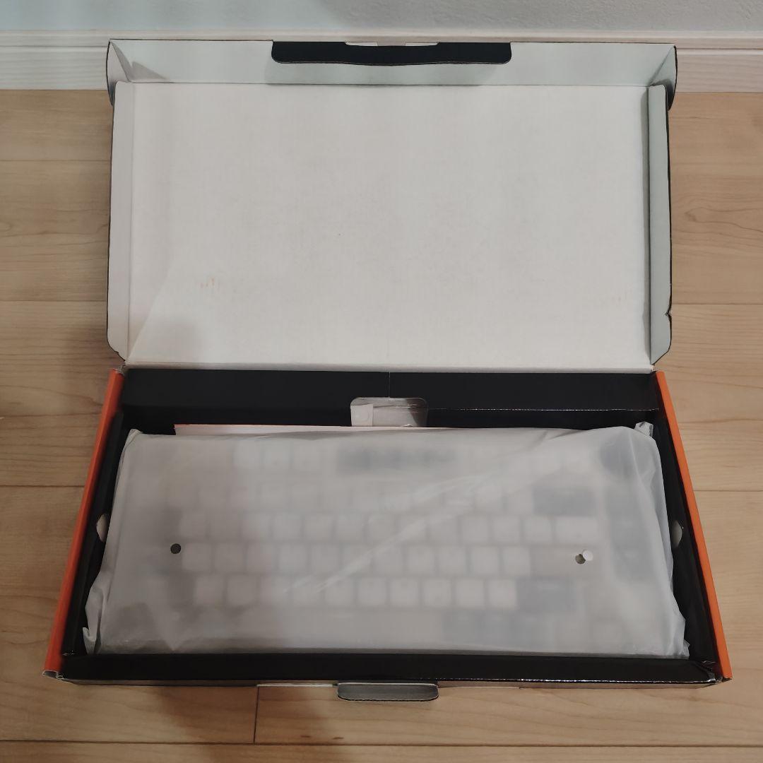 RK  KLUDGE N80 ロープロファイルキーボード(赤軸)