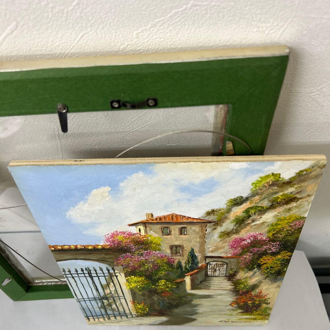 油彩画