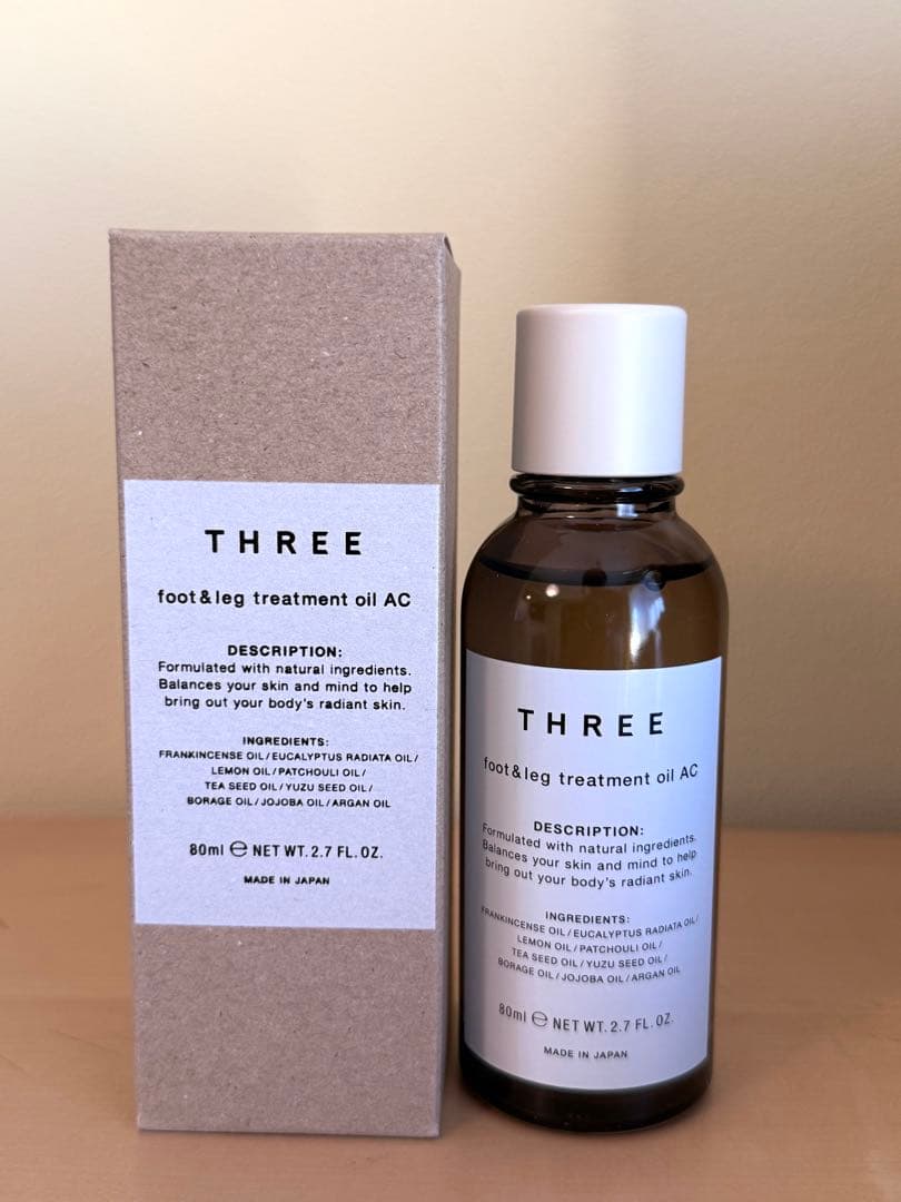 THREE ボディケア 3点セット 未使用 ハンドクリーム ボディ乳液 オイル