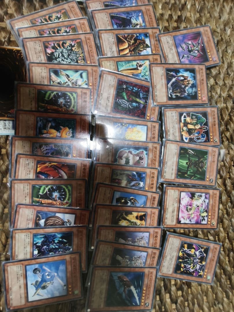 当時のデッキ解体品　遊戯王OCG モンスターカードセット