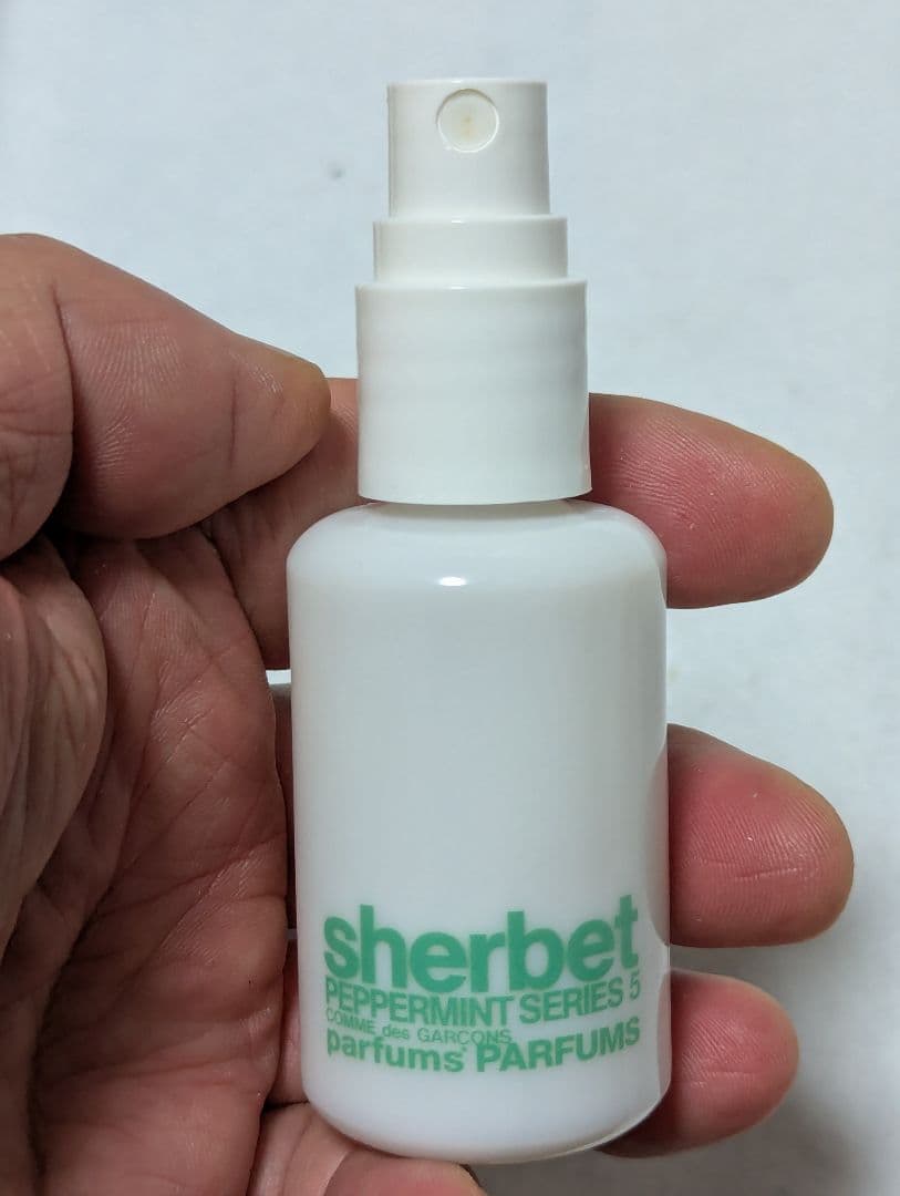 希少コムデギャルソンシャーベットシリーズ5オードトワレペパーミント30ml