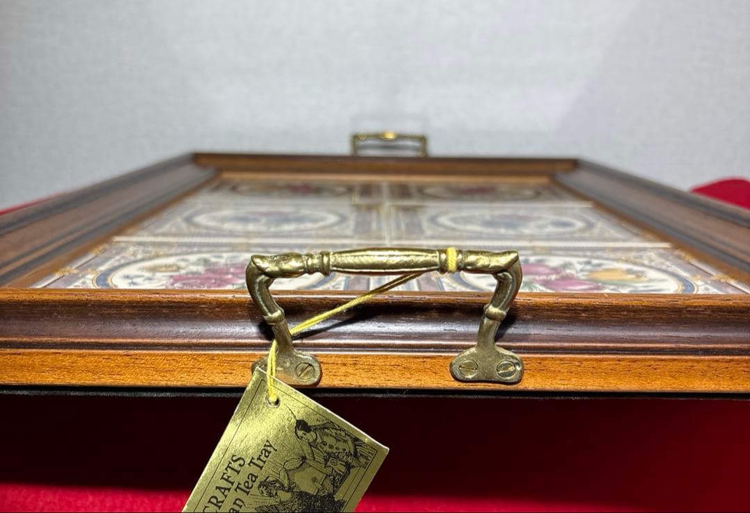 未使用　TILECRAFTS Victorian Tea Tray アンティーク
