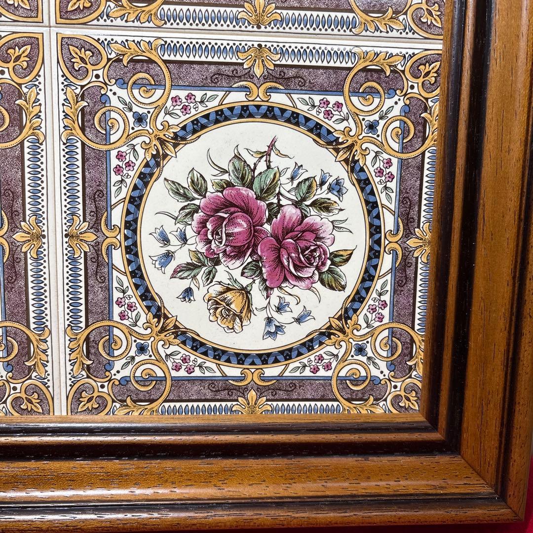 未使用　TILECRAFTS Victorian Tea Tray アンティーク