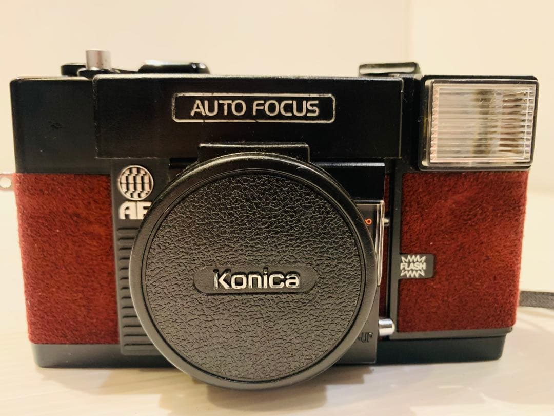 【完動品】フィルムカメラ Konica C35 AF【ジャスピンコニカ】