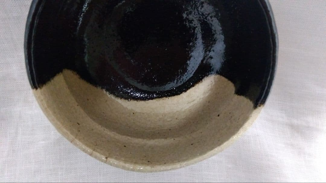 茶道具　抹茶茶碗　佐々木松楽造　楽焼