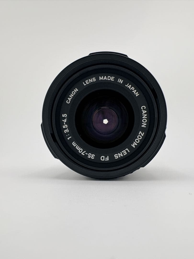 Canon FTb シルバー + New FD 35-70mm セット