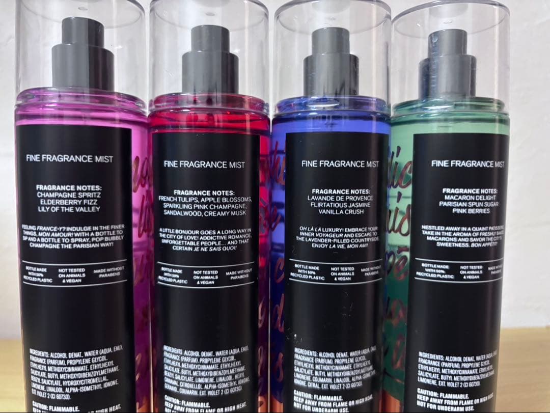 Bath&bodyworks フレグランスミスト　４本セット