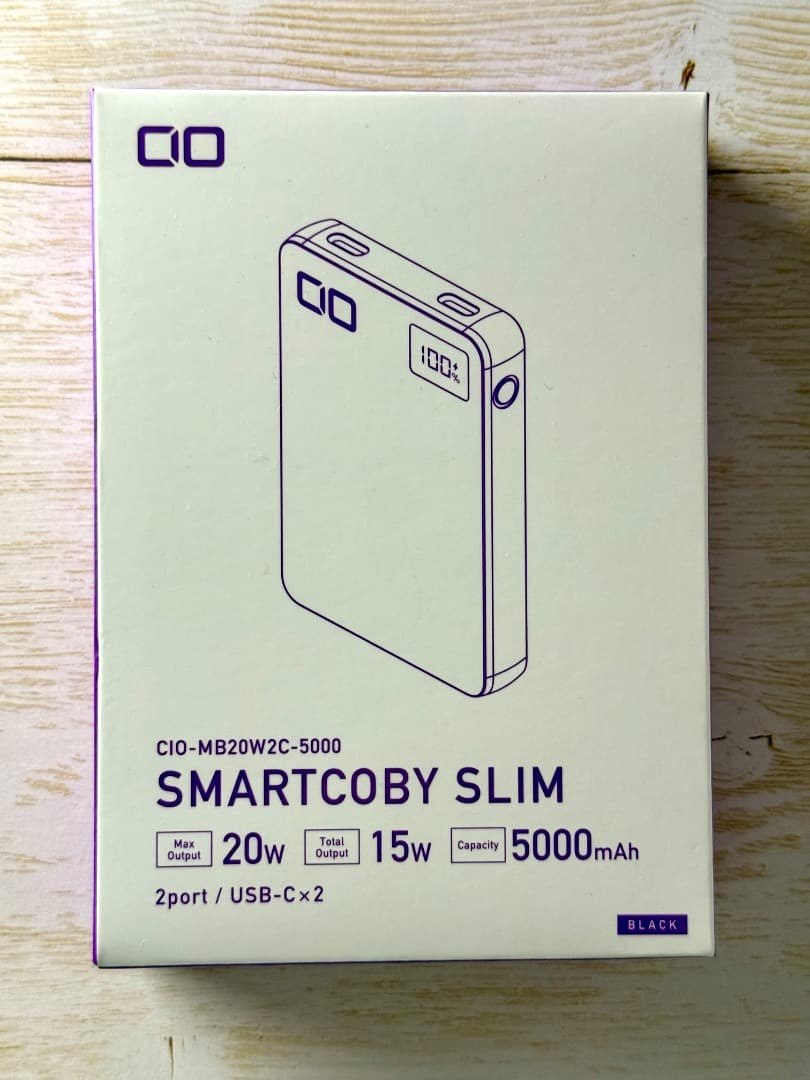 新品 CIO 3点セット 限定ポーチ SMARTCOBY SLIM 黒