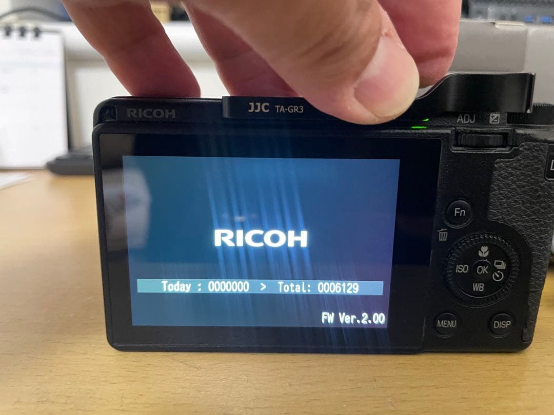 RICOH GR III ショット数6129回