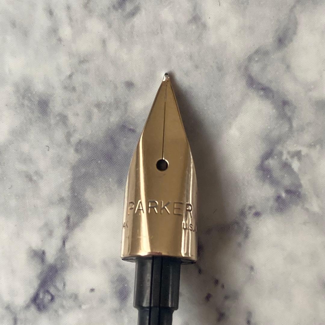 #0023 オーバーホール済み 万年筆 PARKER Silver 14k