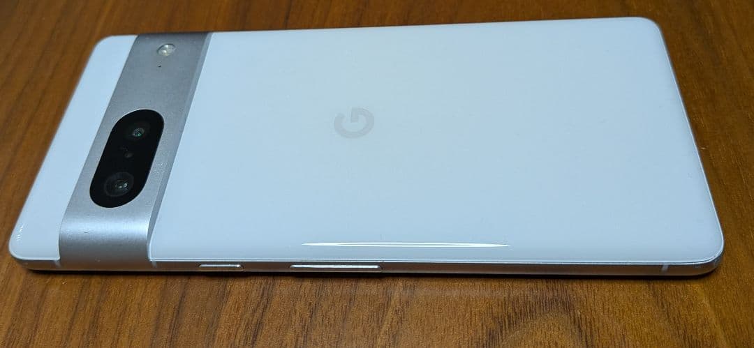 Google Pixel 7 スノー 本体 128GB 保護フィルム、ケース付き