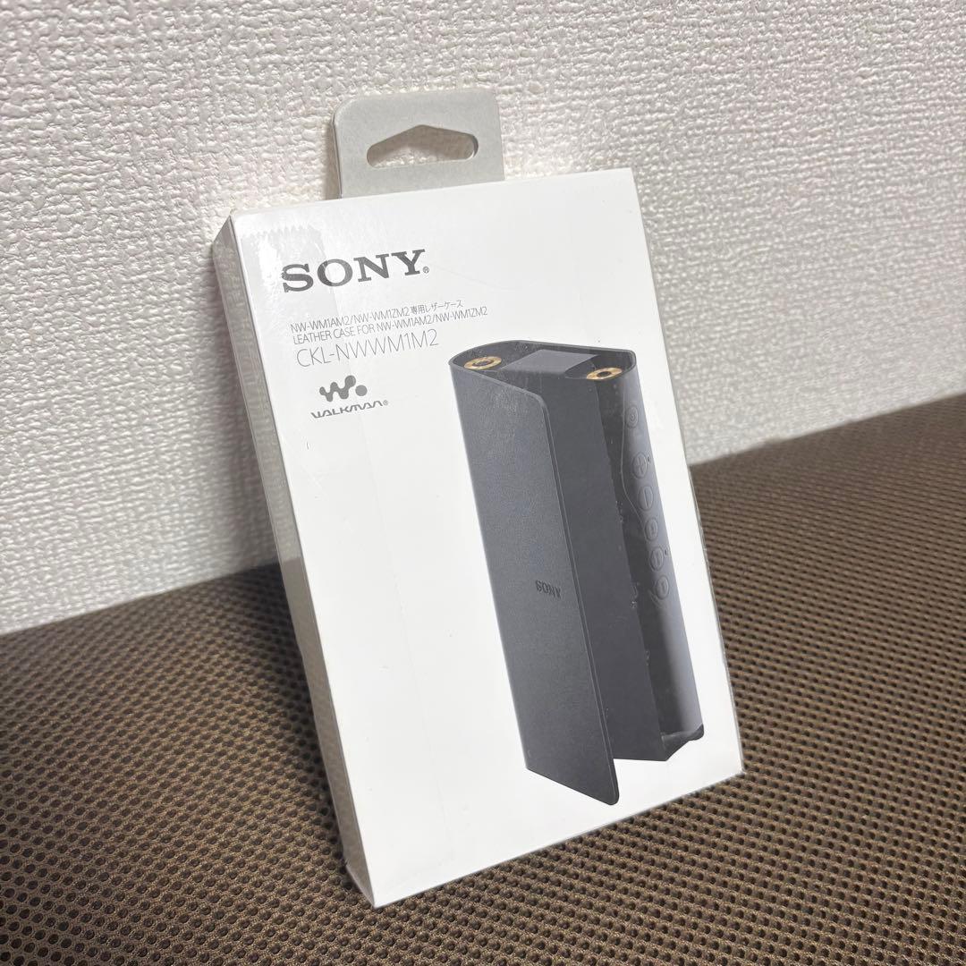 【未使用品】SONY CKL-NWWM1M2 ウォークマン用レザーケース