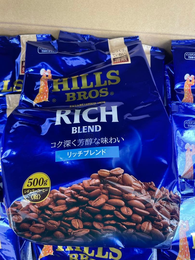 ハ*ル様 ヒルスコーヒー　リッチブレンド 500g✖️12袋