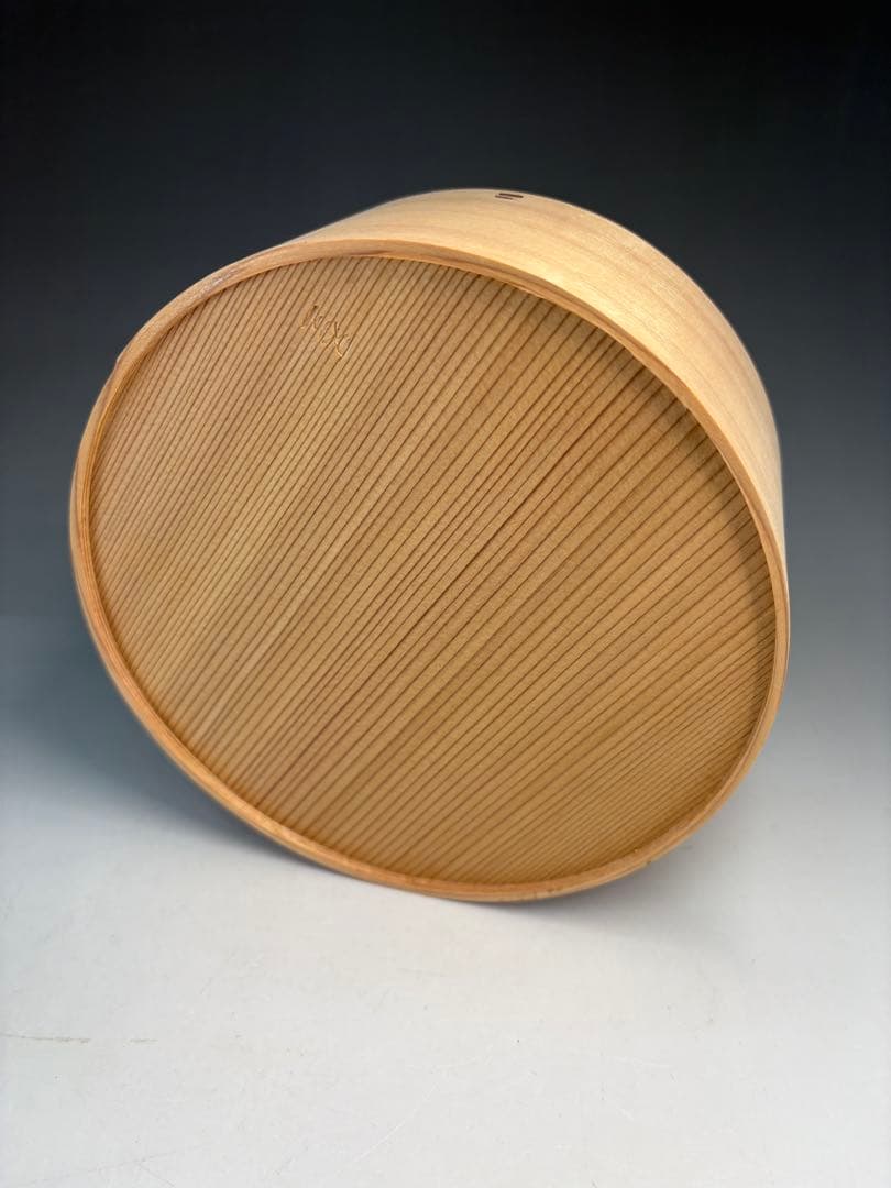 【中古品】茶道具　高木又三造　曲建水（共箱）