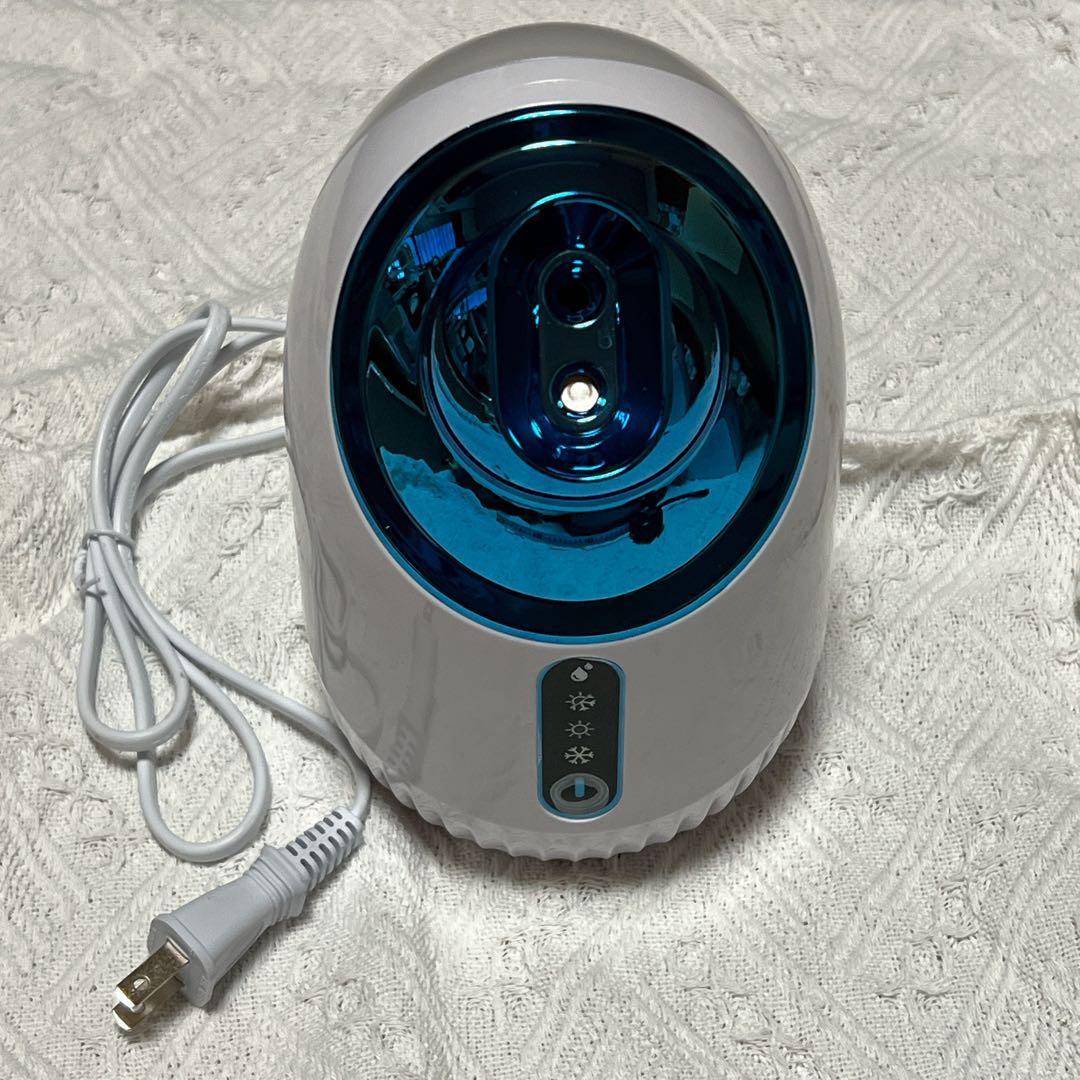 ⭐️新品 ナノア NANOA フェイススチーマー毛穴ケア ホワイト/ブルー
