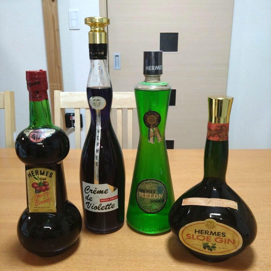 ◆ヘルメス◆クレーム•ド•バイオレット◆メロン◆チェリーブランデー◆スロー ジン