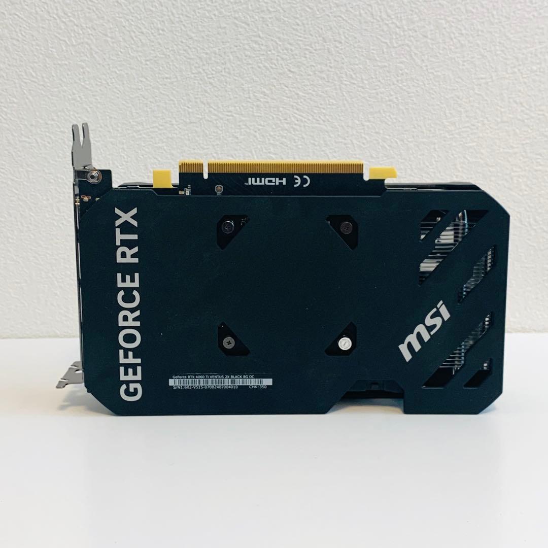 MSI GeForce RTX 4060 Ti 8GB グラフィックボード