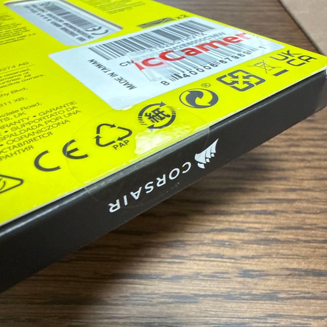 新品保証有CORSAIR DDR5 32GB 6000MHz 16GB×2枚