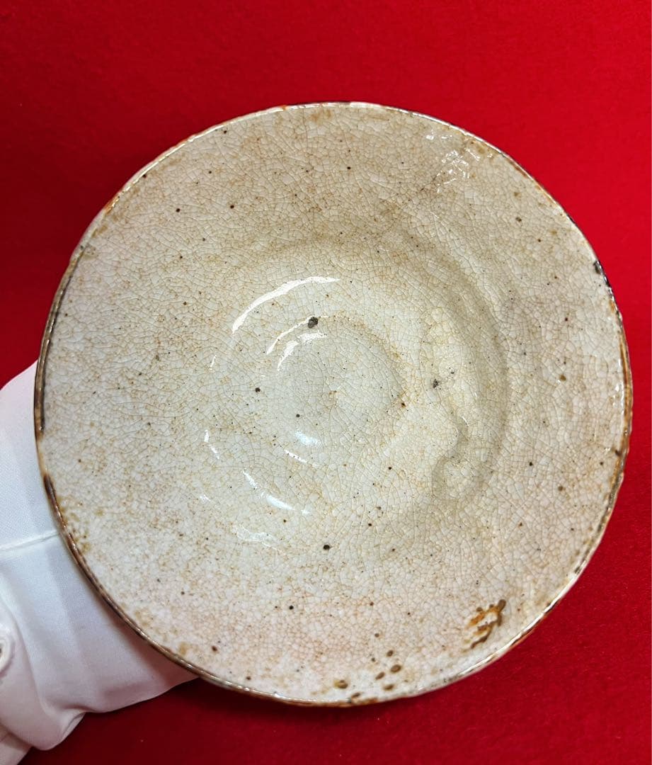 茶道具 江戸後期 加藤作助造 茶碗 茶道 茶器 茶わん 古道具 木箱付