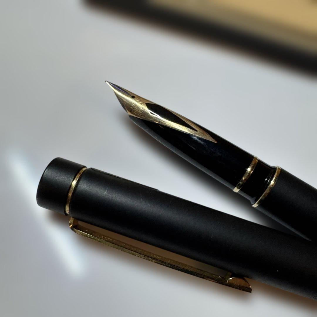 【14k】SHEAFFER シェーファー 万年筆 14K 585 黒