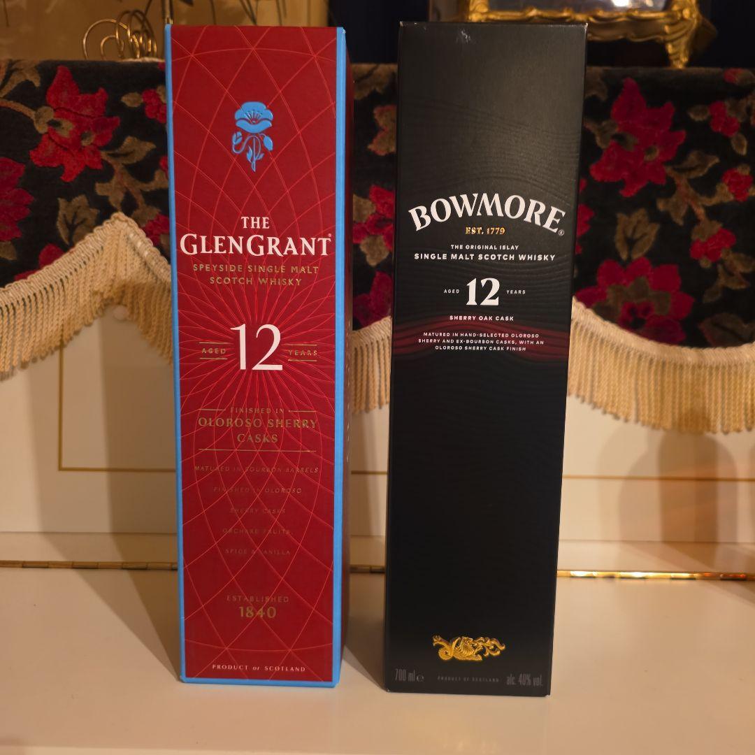 [新発売][数量限定]GLENGRANT & BOWMORE 12年セット最安値