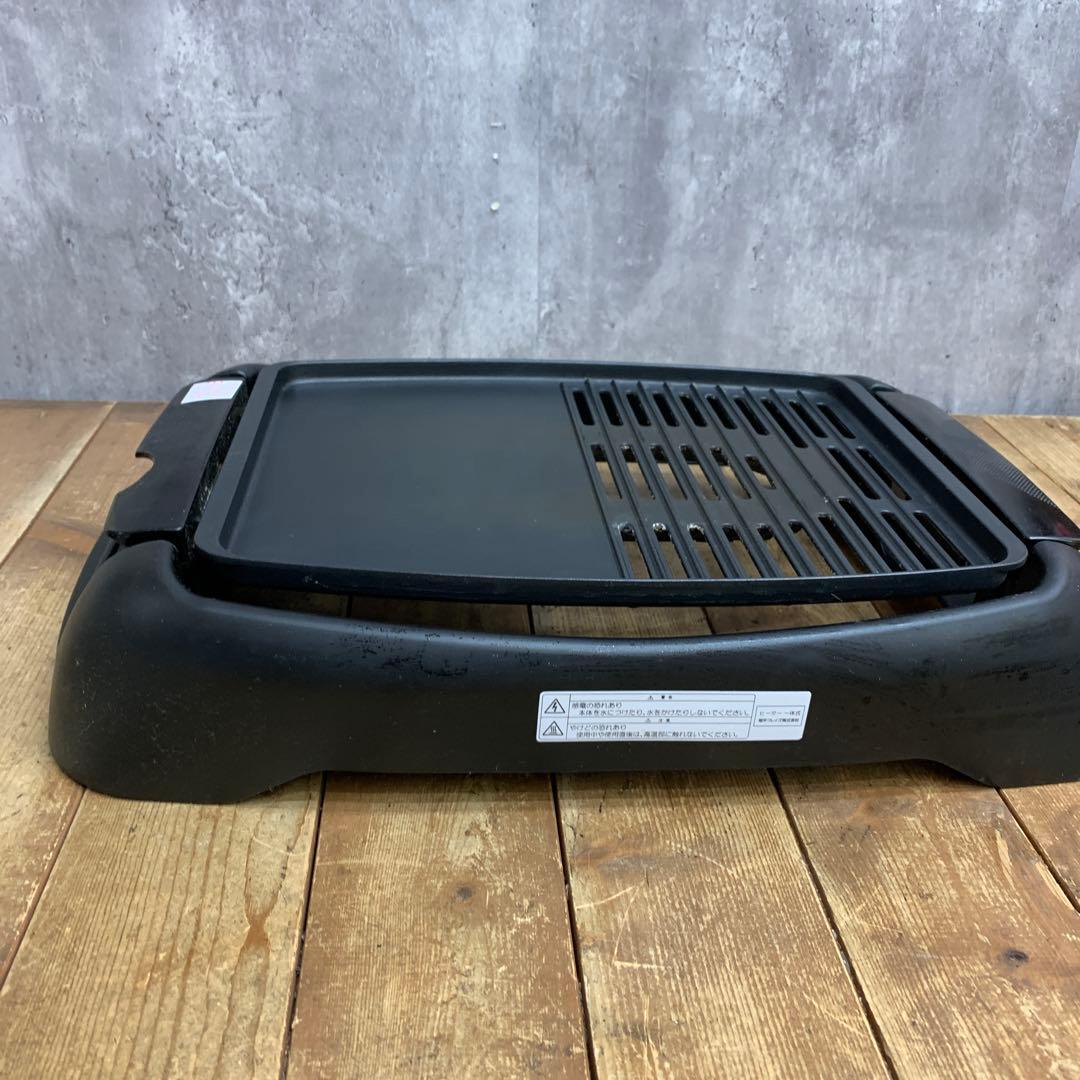 2F 【美品】レギュール 溝付角型ホットプレート RM-9274A 取扱説明書付
