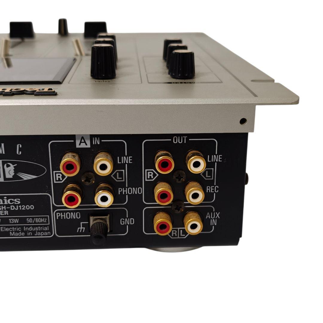 Technics テクニクス ミキサー SH-DJ1200 DJミキサー