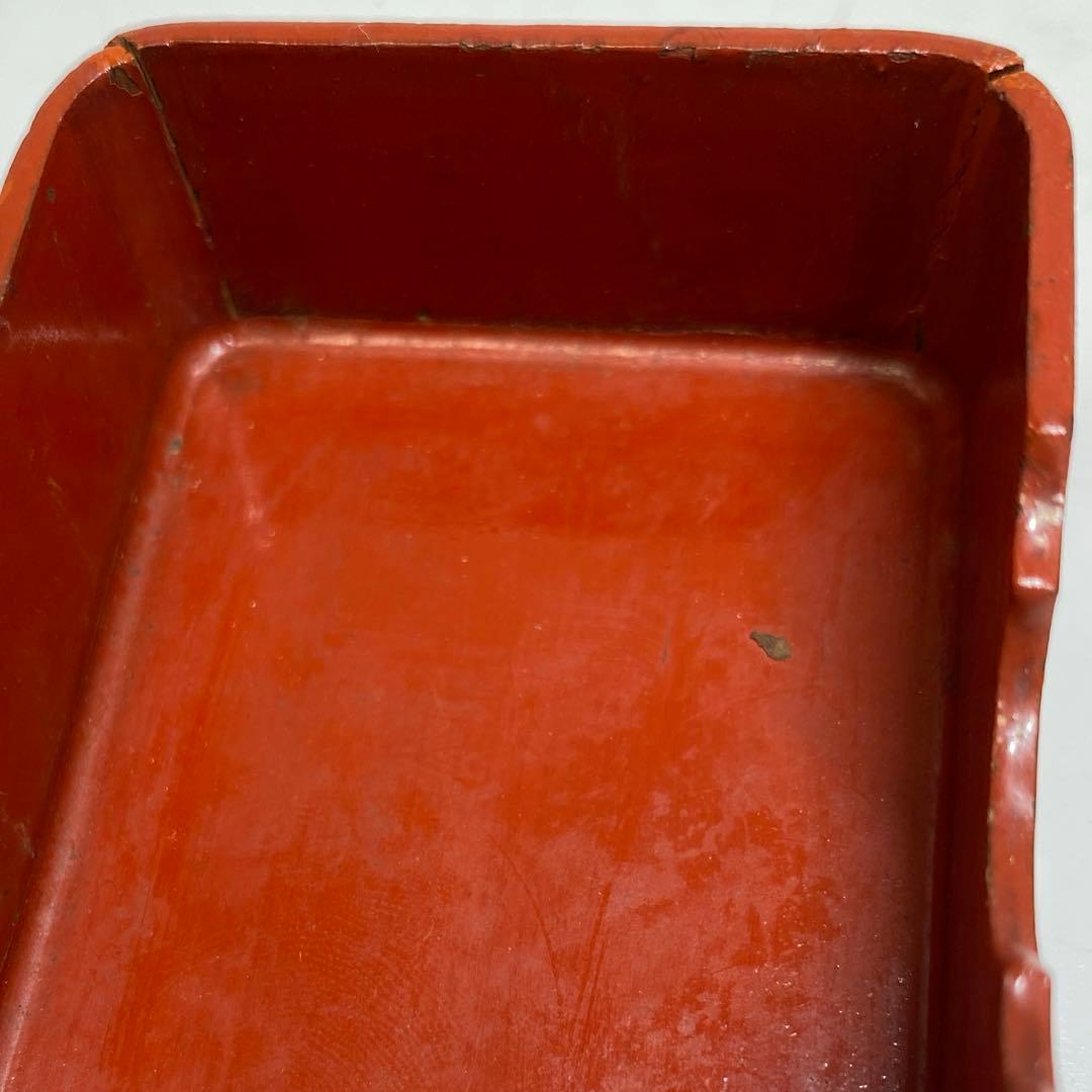 時代　根付　漆盛上小箱　75g 東S8-0402☆2F