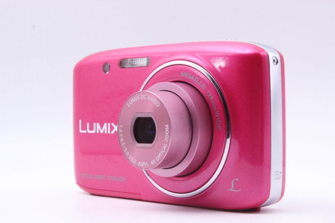 【美品/箱付き】Panasonic LUMIX DMC-S2 ピンク スマホ転送