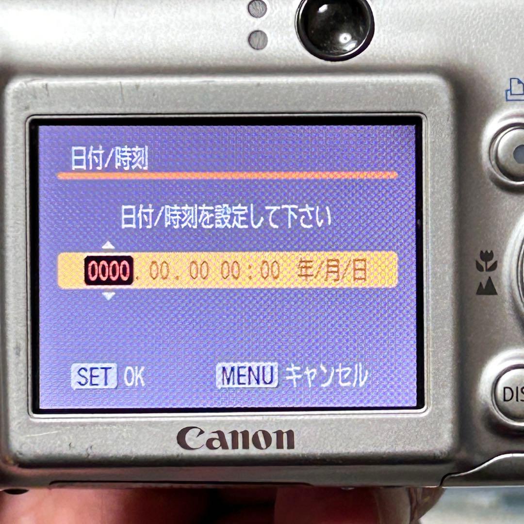 【動作品　付属品完備】Canon IXYDIGITAL600 SDカード付き