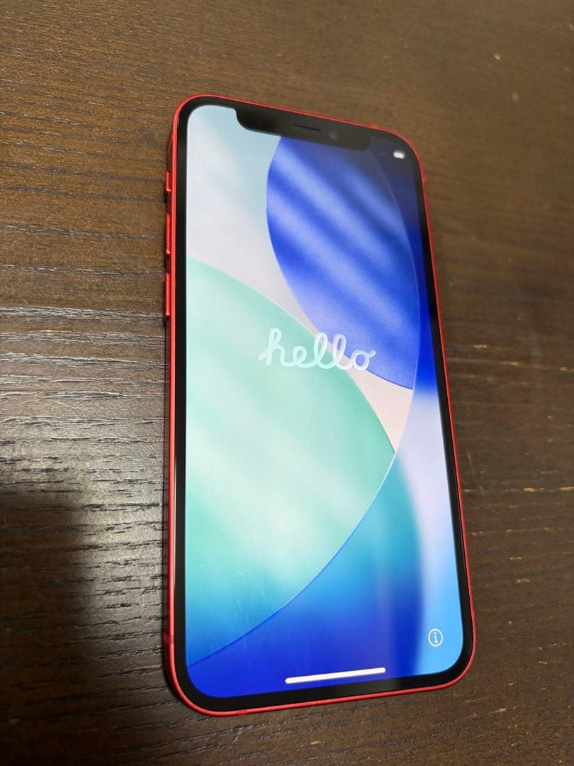 【美品】iPhone 12 mini 128GB レッド