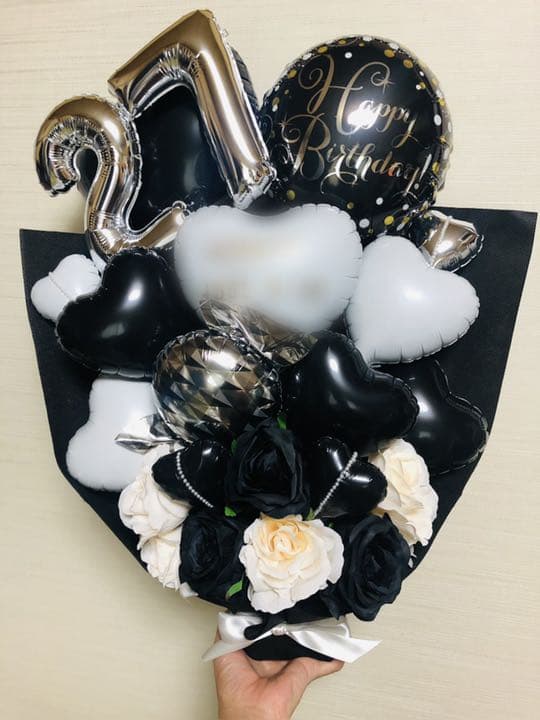 バルーンギフト　推し　バルーンアレンジ  ブーケ　誕生日　生誕祭　開店祝い