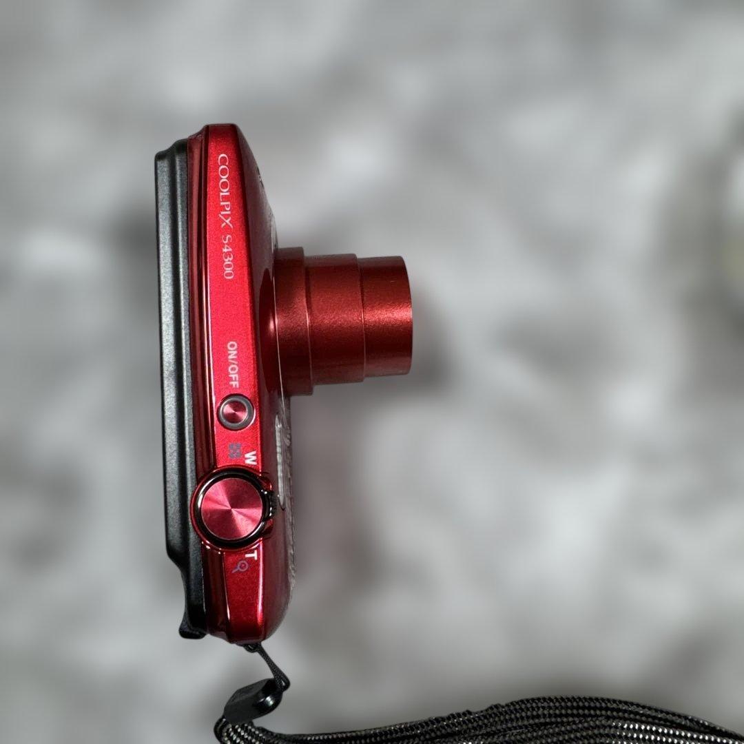 Nikon COOLPIX S4300 レッド 本体と付属品