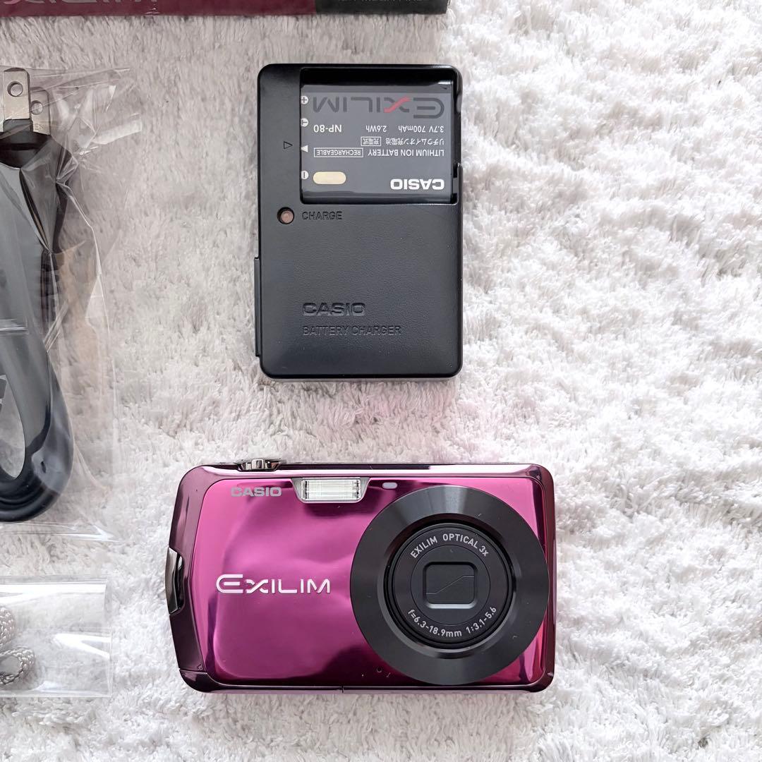 美品【動作確認済】CASIO カシオ EXILIM EX-Z330 レトロカメラ