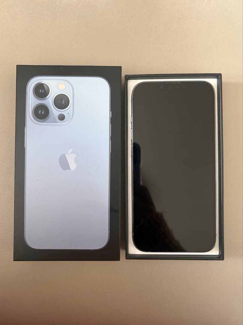 iPhone13 pro シエラブルー 128GB 即決1000引
