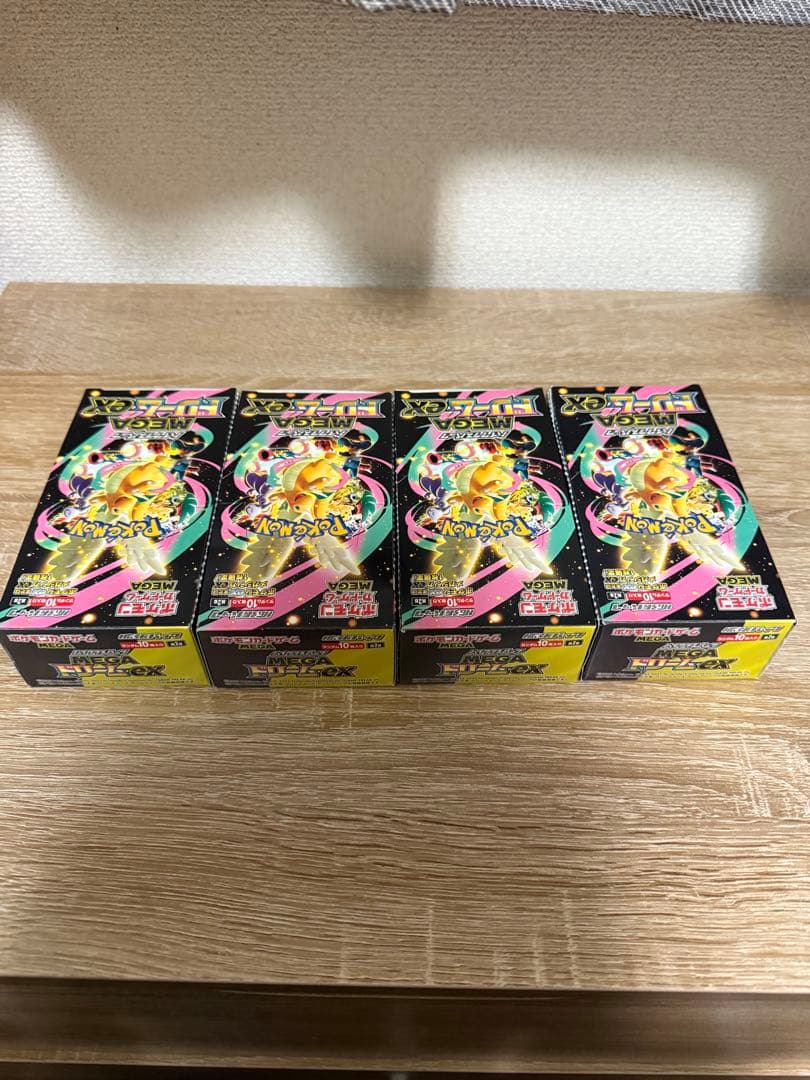 ポケモンカード メガドリームEX4Box