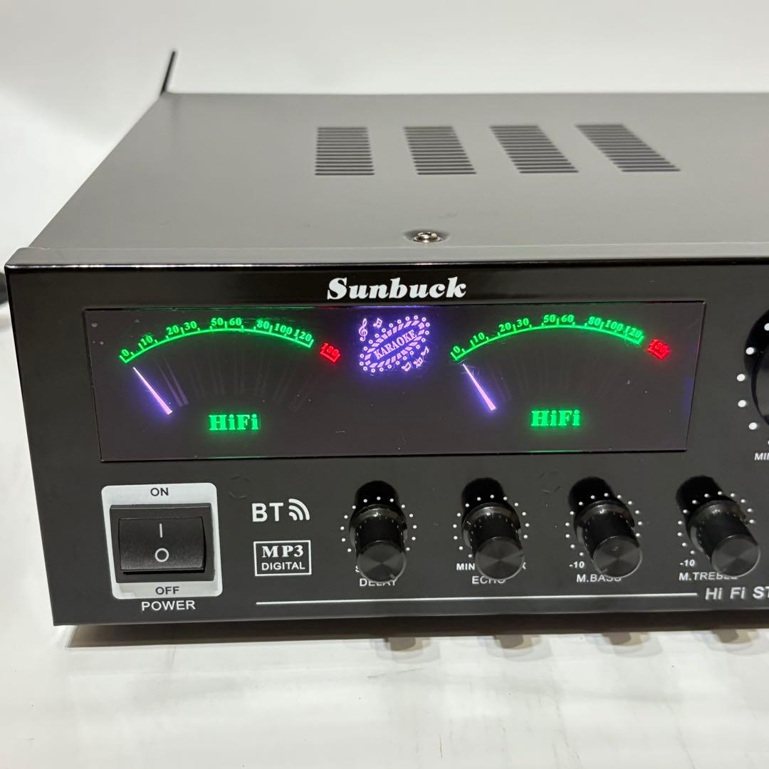 Sunbuck AV-555BT Bluetooth サウンドアンプ カラオケ