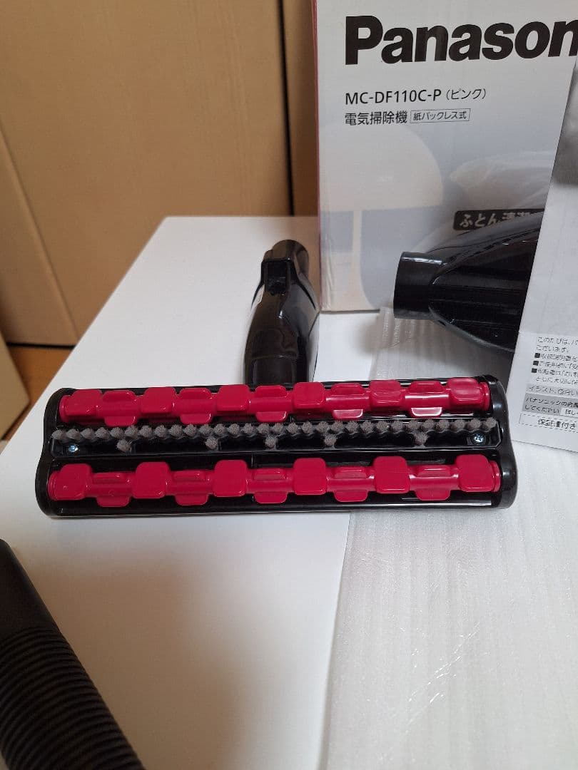 ✡️美品、Panasonic ふとんクリーナー MC-DF110C-P 本体