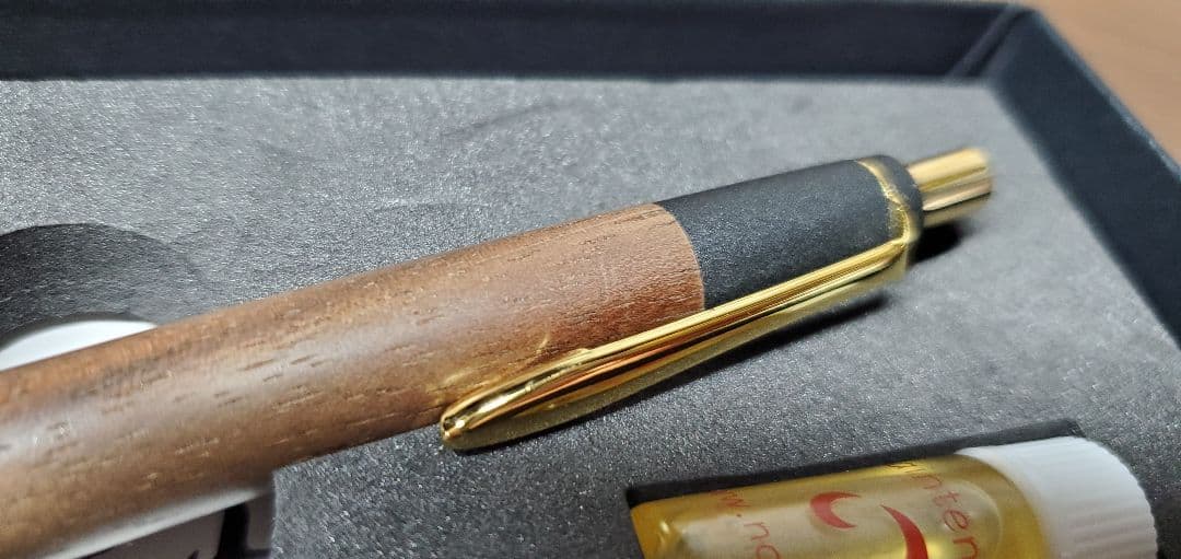 野原工芸 旧型 胡桃のシャーペン 固定式口金