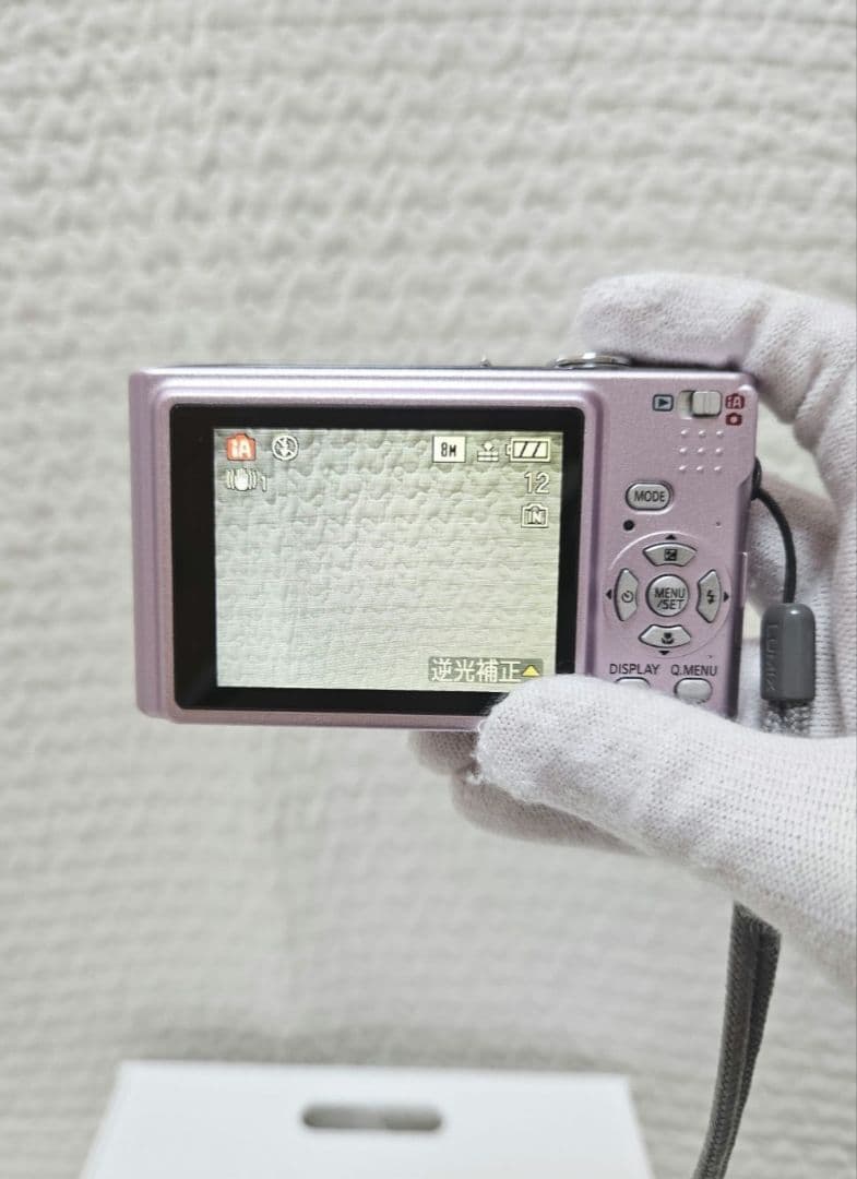 LUMIX DMC-FS3 ピンク 純正バッテリー・充電器 microSDつき✨